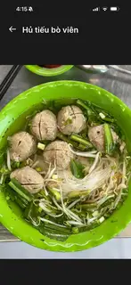 Hình ảnh bún bò viên 
