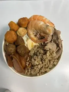 Hình ảnh Combo 3 ( bò + trứng + mực + thịt bằm + xúc xích + cá viên 