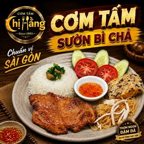 Hình ảnh Cơm Sườn Bì Chả