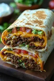 Hình ảnh Tacos nhân bò xay