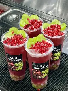 Hình ảnh Trà Lựu Nho Xanh