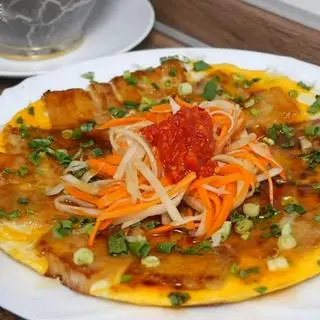 Hình ảnh BỘT CHIÊN GIÒN + 2 TRỨNG + ĐU ĐỦ NGÂM GIÒN