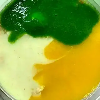 Hình ảnh Cháo gà ác phô mai