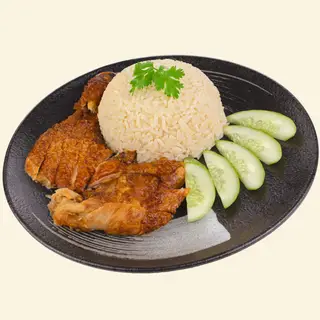 Hình ảnh Cơm Đùi Gà Quay Hải Nam