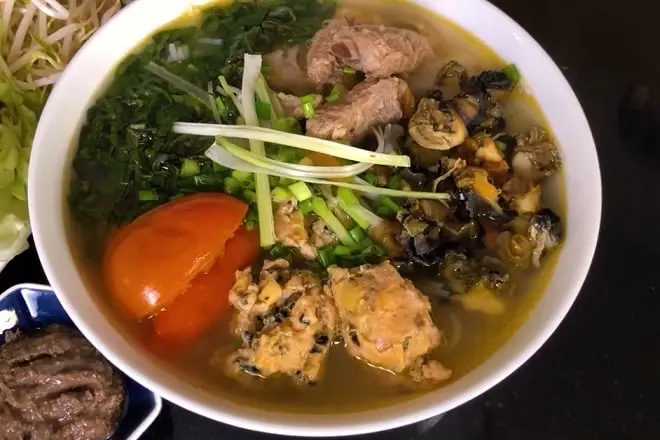 Hình ảnh bún thập cẩm