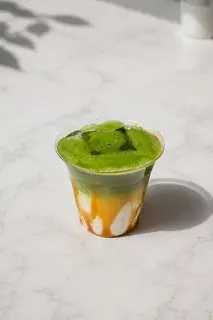 Hình ảnh Caramel Matcha Latte