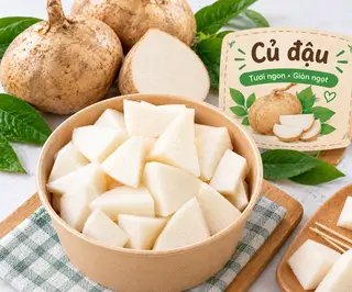 Hình ảnh Củ Đậu Gọt Sẵn