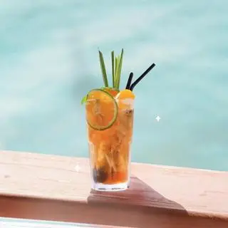 Hình ảnh Trà Đào Cam Sả