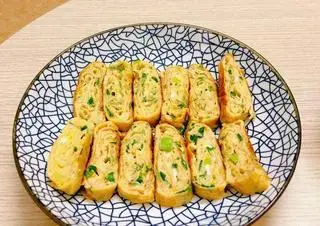 Hình ảnh cơm trứng cuộn chiên 