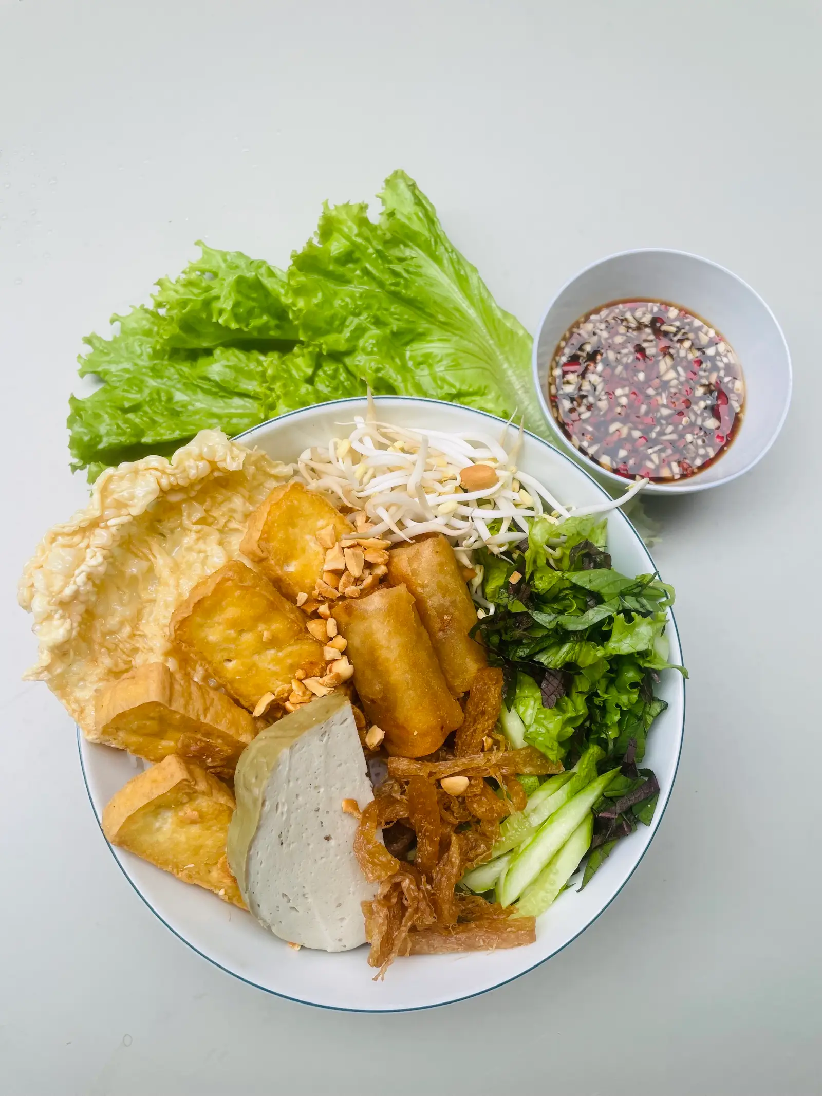 Hình ảnh Bún Nước Tương Chay Đặc Biệt