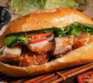 Hình ảnh Bánh mì heo quay