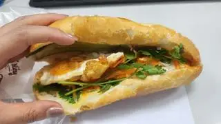 Hình ảnh Bánh Mì Ốp La (1 Trứng)