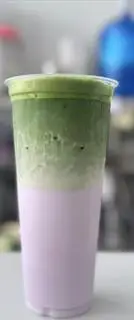 Hình ảnh Matcha latte khoai môn
