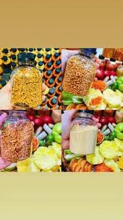 Hình ảnh set muối tôm 4 vị