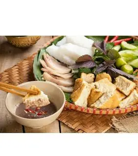 Hình ảnh Bún đậu thịt luộc