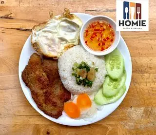 Hình ảnh Cơm Sườn Trứng