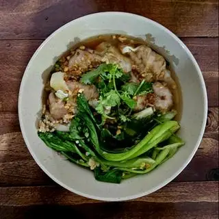 Hình ảnh Mì trứng (Sợi nhỏ) Hoành Thánh- Nước