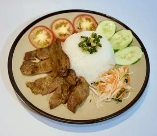 Hình ảnh Cơm Tấm Sườn Nướng