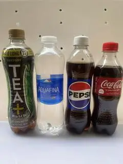 Hình ảnh Olong, nước khoáng, Pepsi, coca