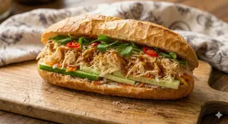 Hình ảnh Bánh mì gà Gia An