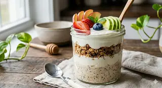 Hình ảnh Sữa chua yến mạch