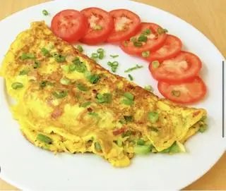 Hình ảnh Trứng chiên thịt bằm (Không cơm)