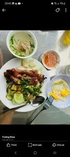 Hình ảnh cơm tấm sườn cọng