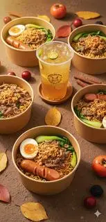 Hình ảnh COMNO MÌ TRỘN BÒ TRỨNG- TẶNG NƯỚC 700ML