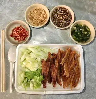 Hình ảnh Bún nước tương sườn CHAY không đậu hủ