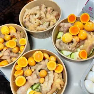 Hình ảnh Chân Rút Mix Trứng Sốt Thái M