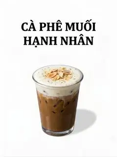 Hình ảnh Cà phê muối hạnh nhân