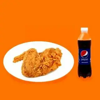 Hình ảnh Combo 1 cánh gà chiên ròn - 1 pepsi