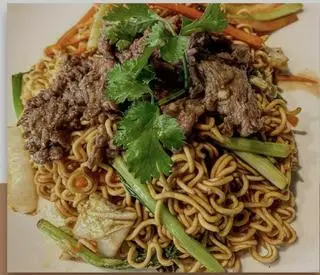 Hình ảnh mì xào bò