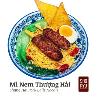 Hình ảnh Mì Tứ Xuyên Nem Thượng Hải