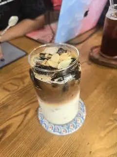 Hình ảnh Espresso Latte Hạnh Nhân