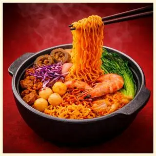 Hình ảnh Mì trộn thập cẩm