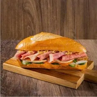 Hình ảnh Combo 3 Bánh Mì Sài Gòn + Tặng 1 chai sữa dừa