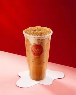 Hình ảnh Trà sữa Thái đỏ trân châu hoàng kim - ly 1300ml