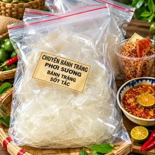 Hình ảnh bánh tráng sốt tắc 