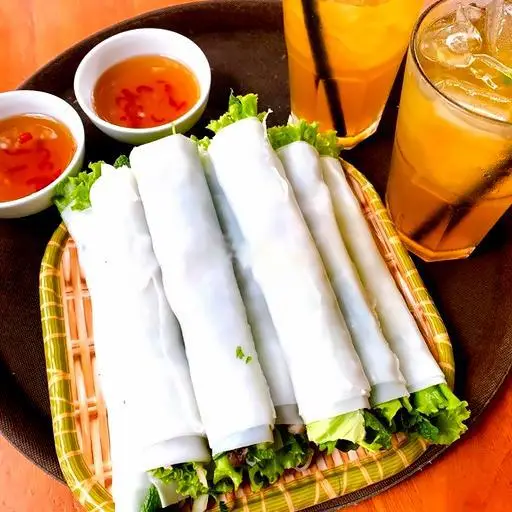 Hình ảnh Combo 5 phở cuốn bò - 1 trà quất nha đam