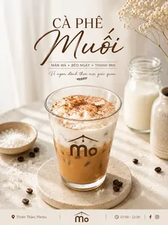 Hình ảnh cafe muối