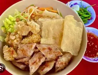 Hình ảnh Bún khô nem nướng