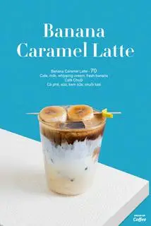 Hình ảnh Banana caramel latte