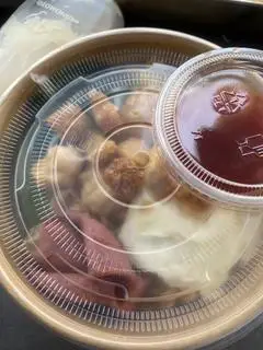 Hình ảnh mì trộn tóp mỡ 