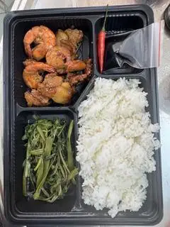 Hình ảnh Cơm thịt ram tép
