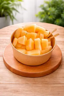 Hình ảnh 400g Dưa lưới vàng giòn ngọt 