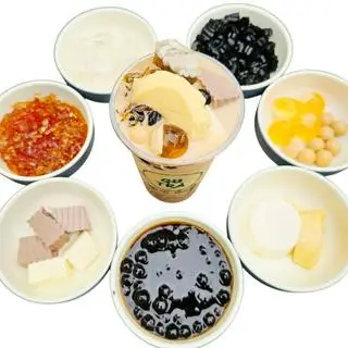 Hình ảnh Trà sữa full topping cơ bản size L 