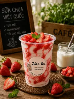 Hình ảnh Sữa chua dâu ly 700ml 