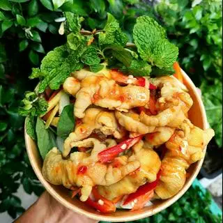 Hình ảnh Chân Gà sốt Thái - 1 nước ngọt