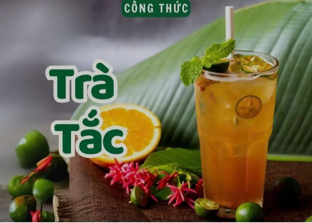 Hình ảnh trà tắc mật ong 